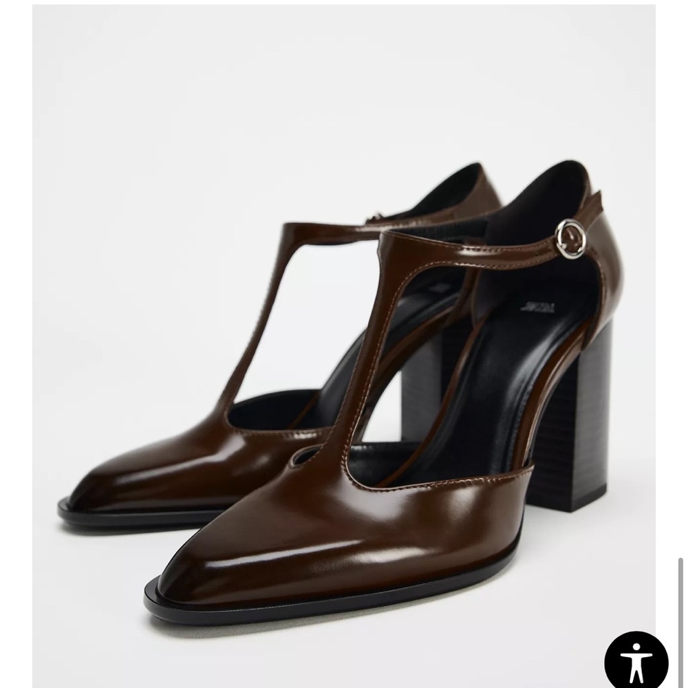FLASH SALE NWT Zara Tstrap Heels
